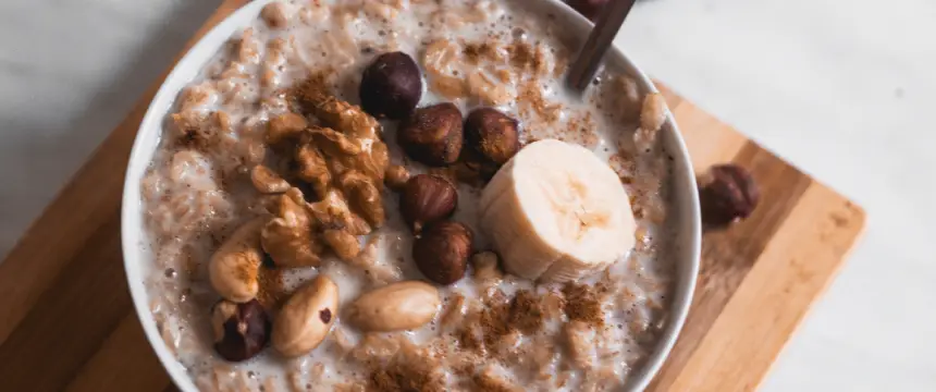 Recette du porridge sans lactose