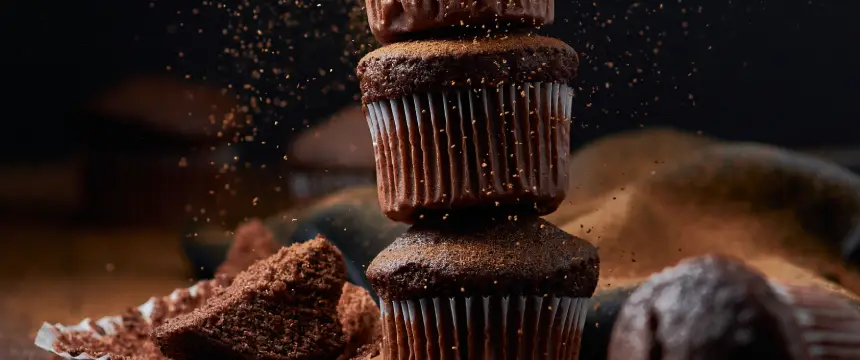 Muffins au chocolat sans gluten