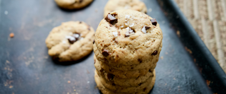 Cookies aux flocons d'avoine et pépites de chocolat noir pour un goûter sans fodmaps et sans lactose